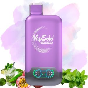 Gusti Vapsolo Twins Pro Passion Fruit Mojito & Triple Mint - Puff Vapsolo Italia Vapsolo Twins Pro 50000 Strawberry & Mango Peach Watermelon (Copy)